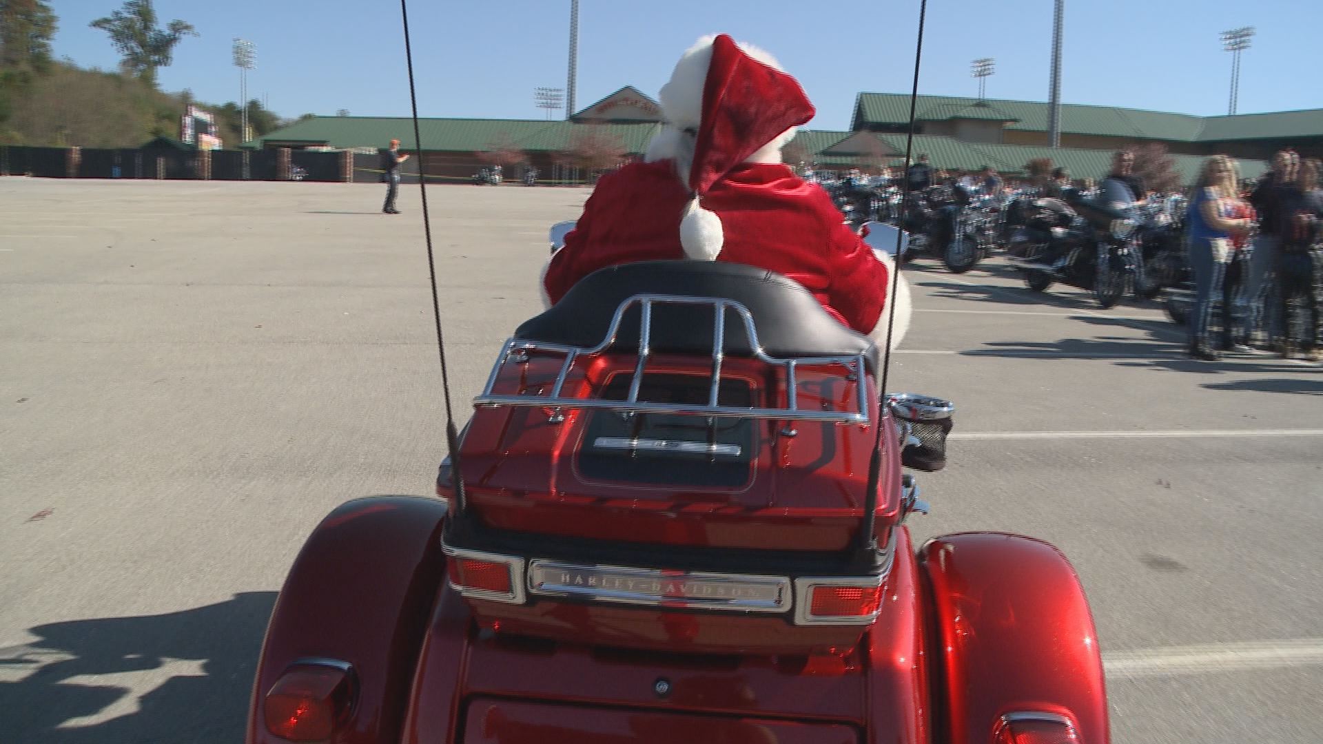 Hundreds Ride To Give Children Holiday