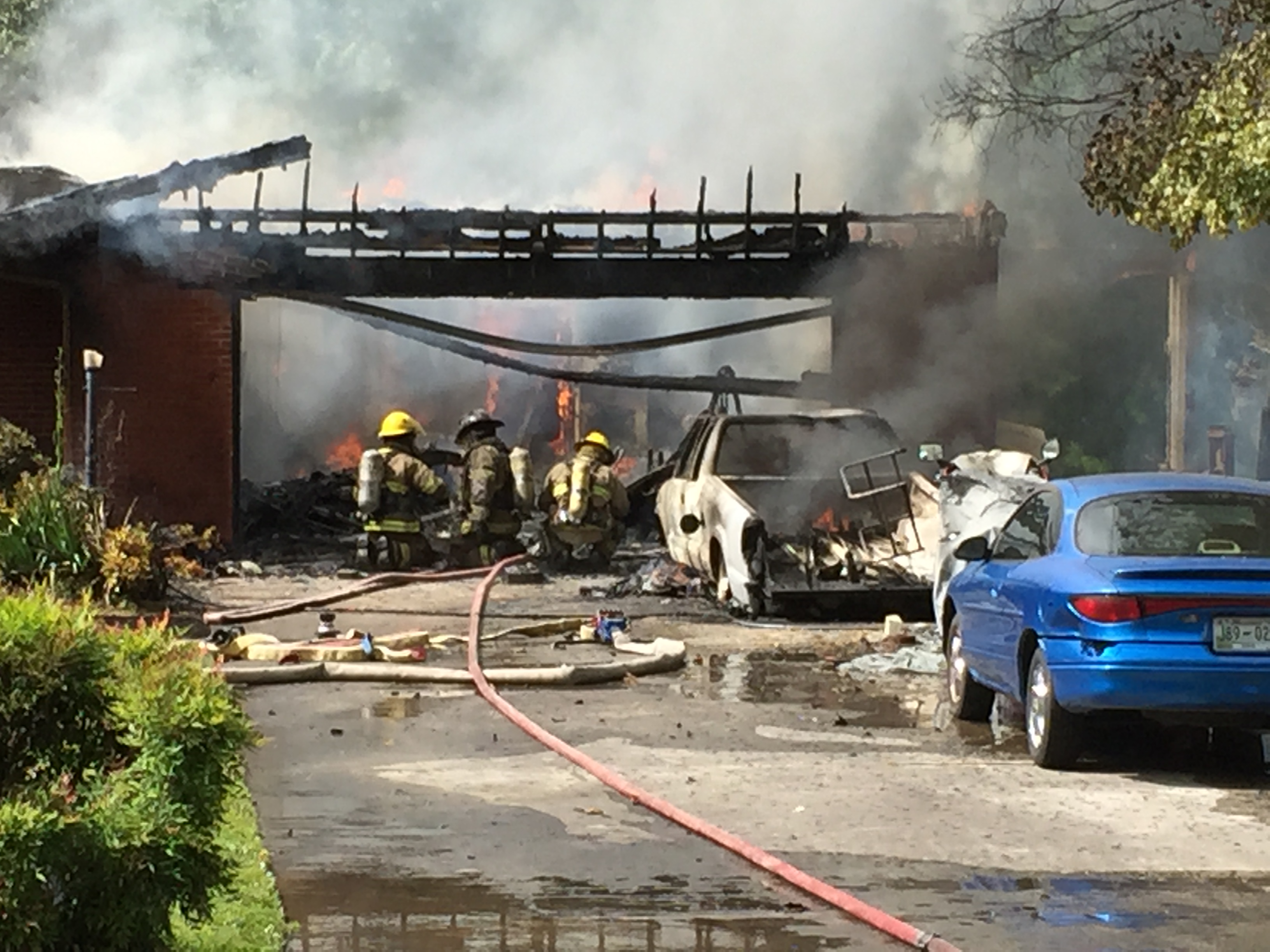 Fire heavily damages East Knox County house