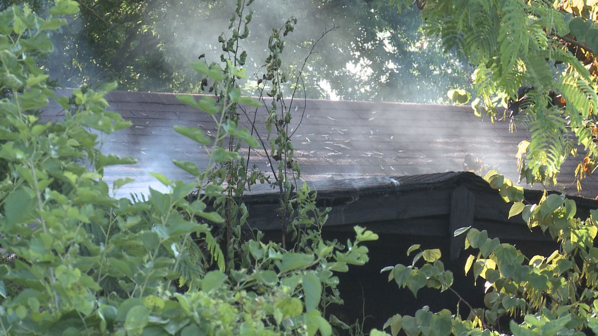Two Knoxville residents and their dog escape house fire | wbir.com