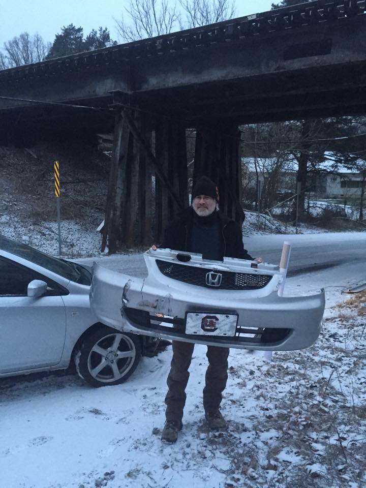 Photos Hazardous road conditions