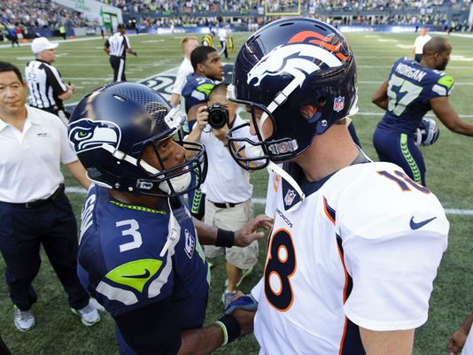 5 similarities for Broncos with Peyton Manning and Russell Wilson