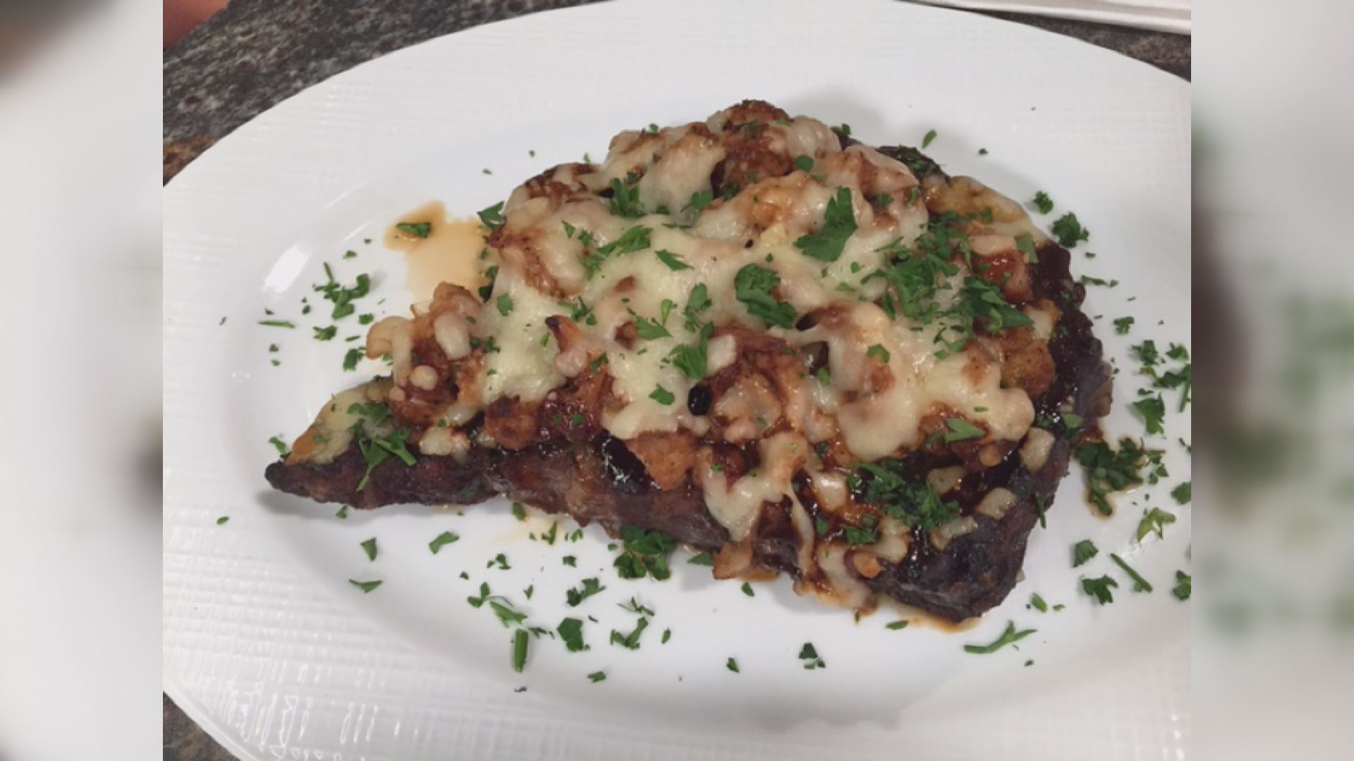 Chef Curtis' Smothered Ribeye Feature
