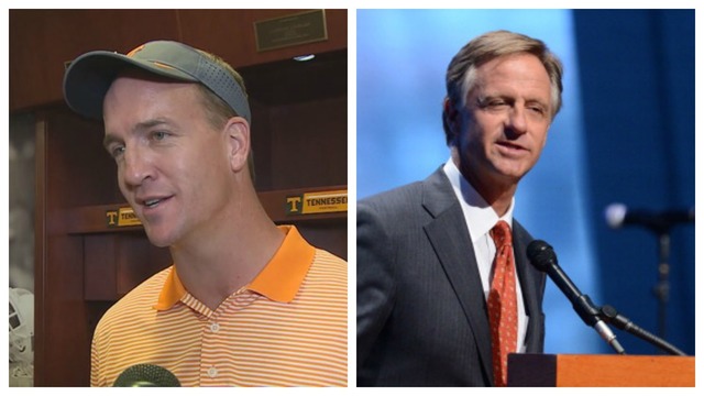 Peyton Manning, Bill Haslam to represent UT at Bristol coin toss - WBIR.com