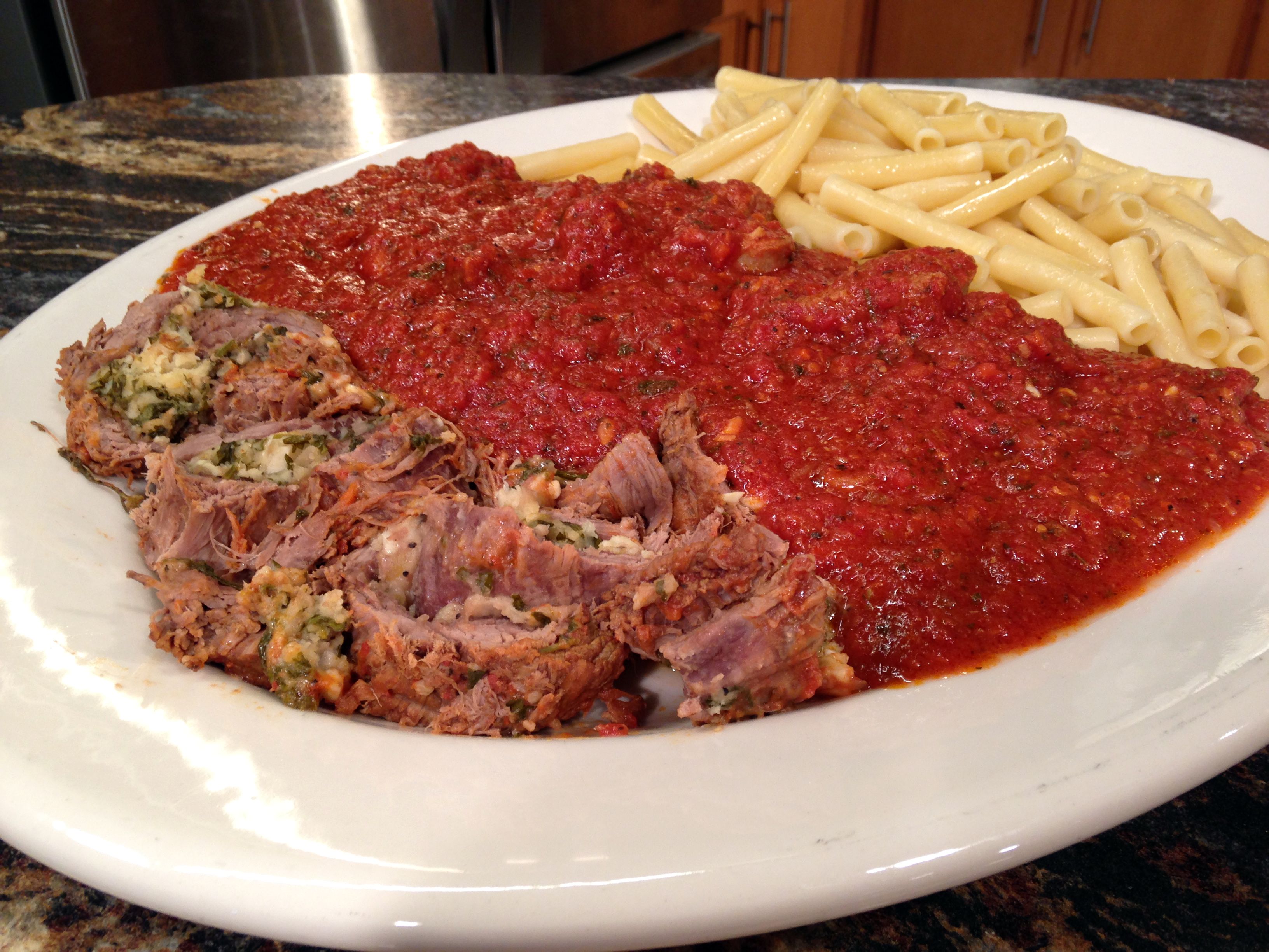 Stuffed Flank Steak (Braciole)