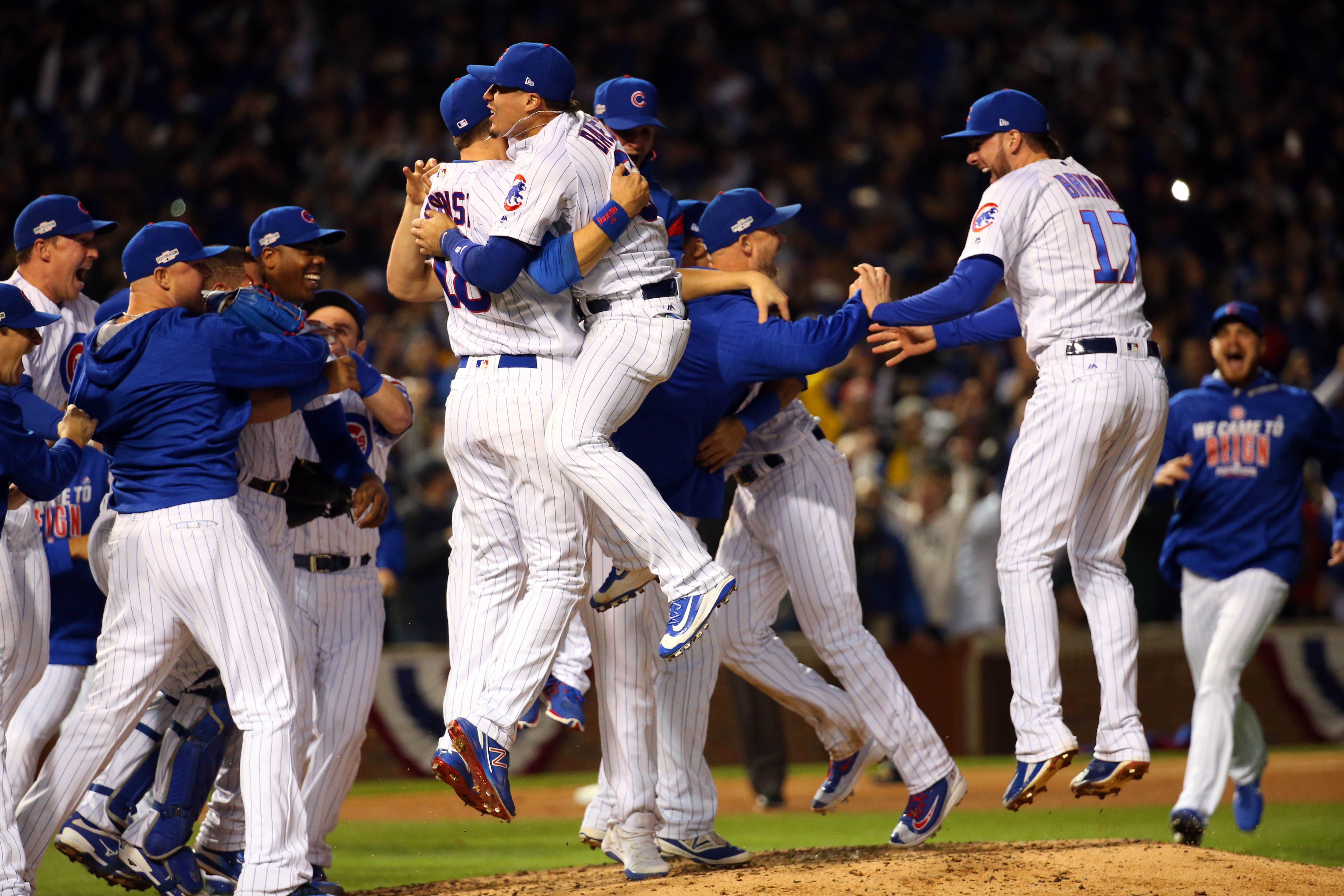 Cubs shut out Dodgers, advance to first World Series since 1945