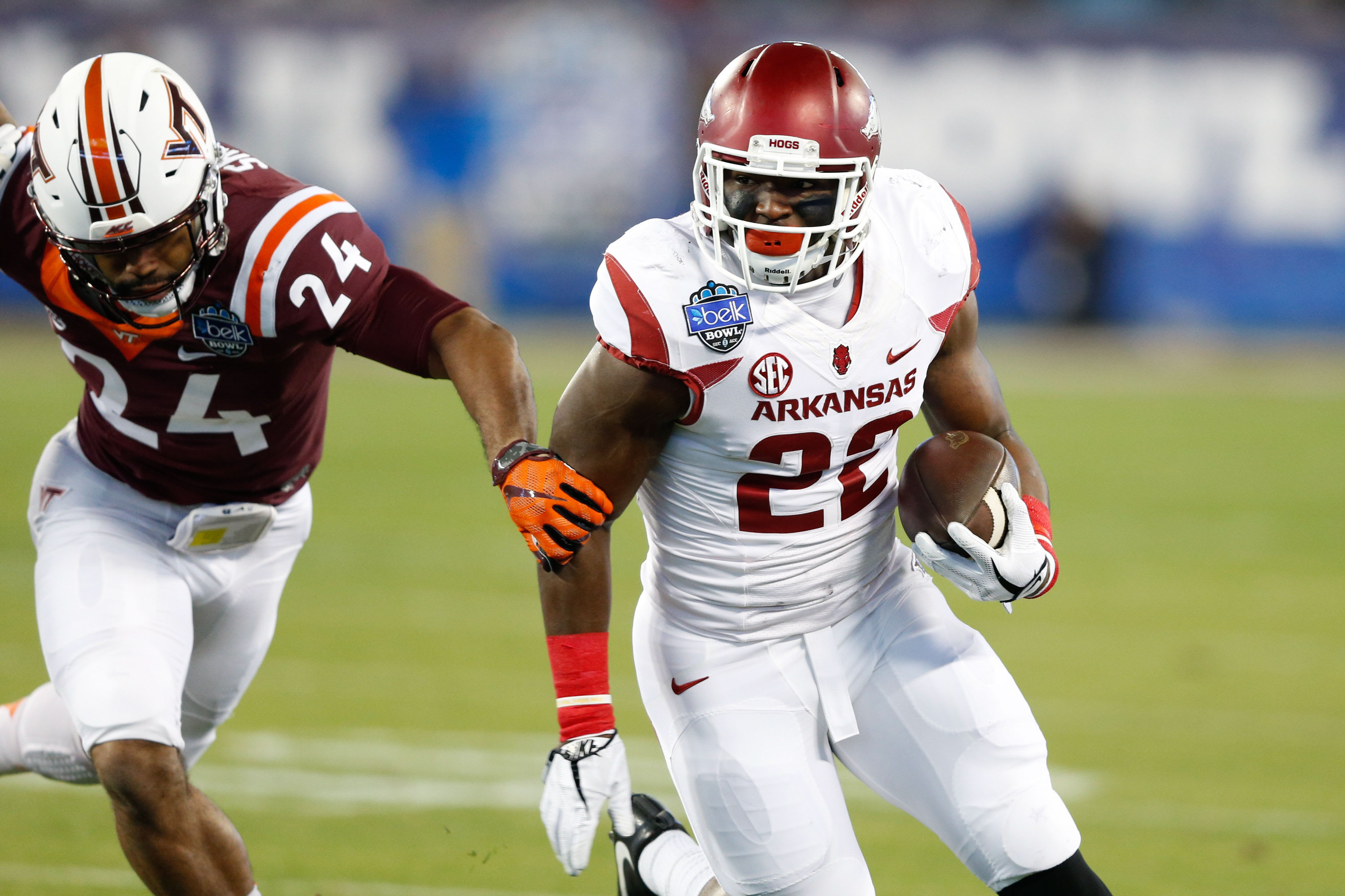 SEC leading rusher leaving football after second neck injury