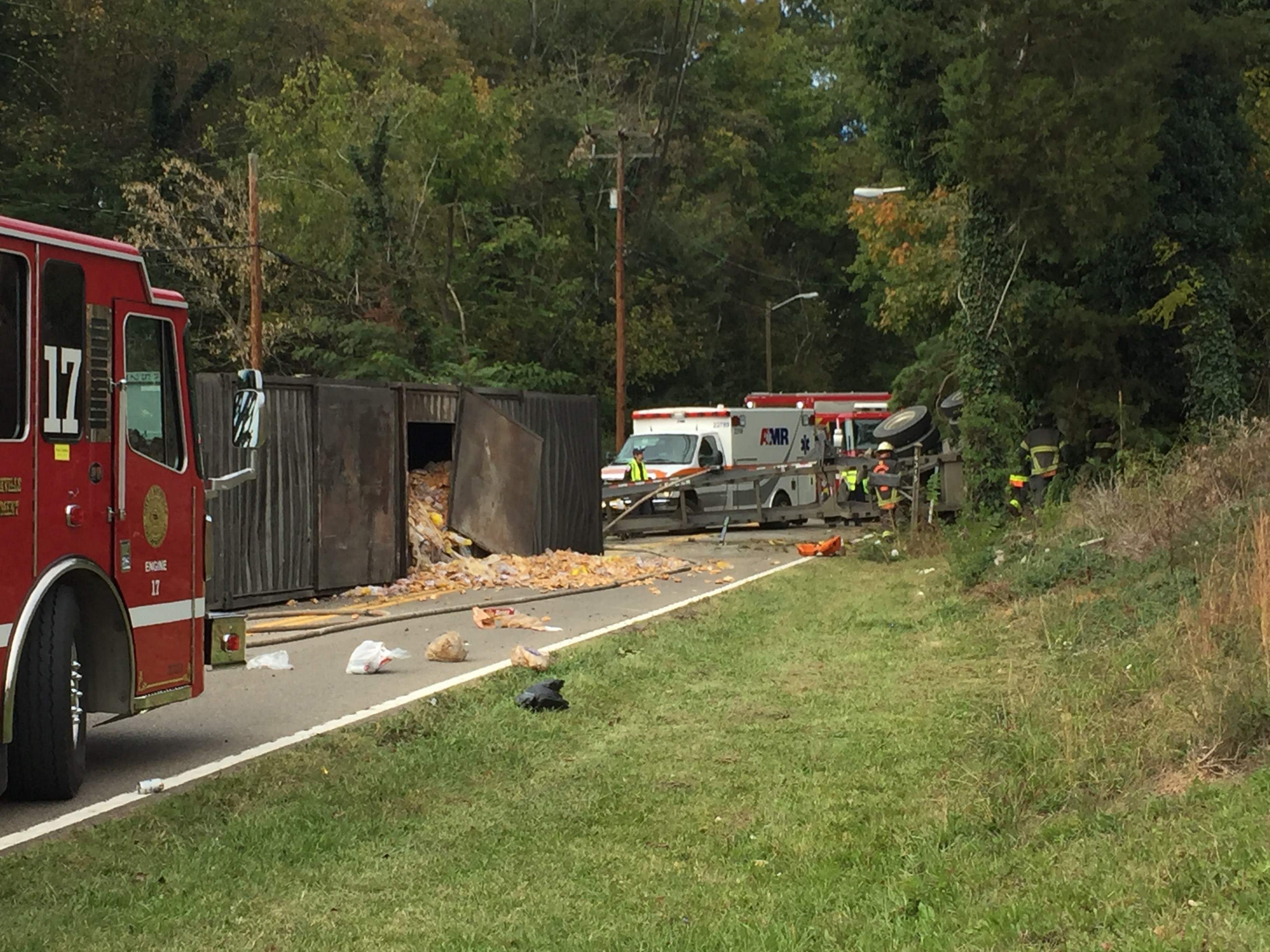 Pleasant Ridge Road at Murray Drive blocked after driver pulled from