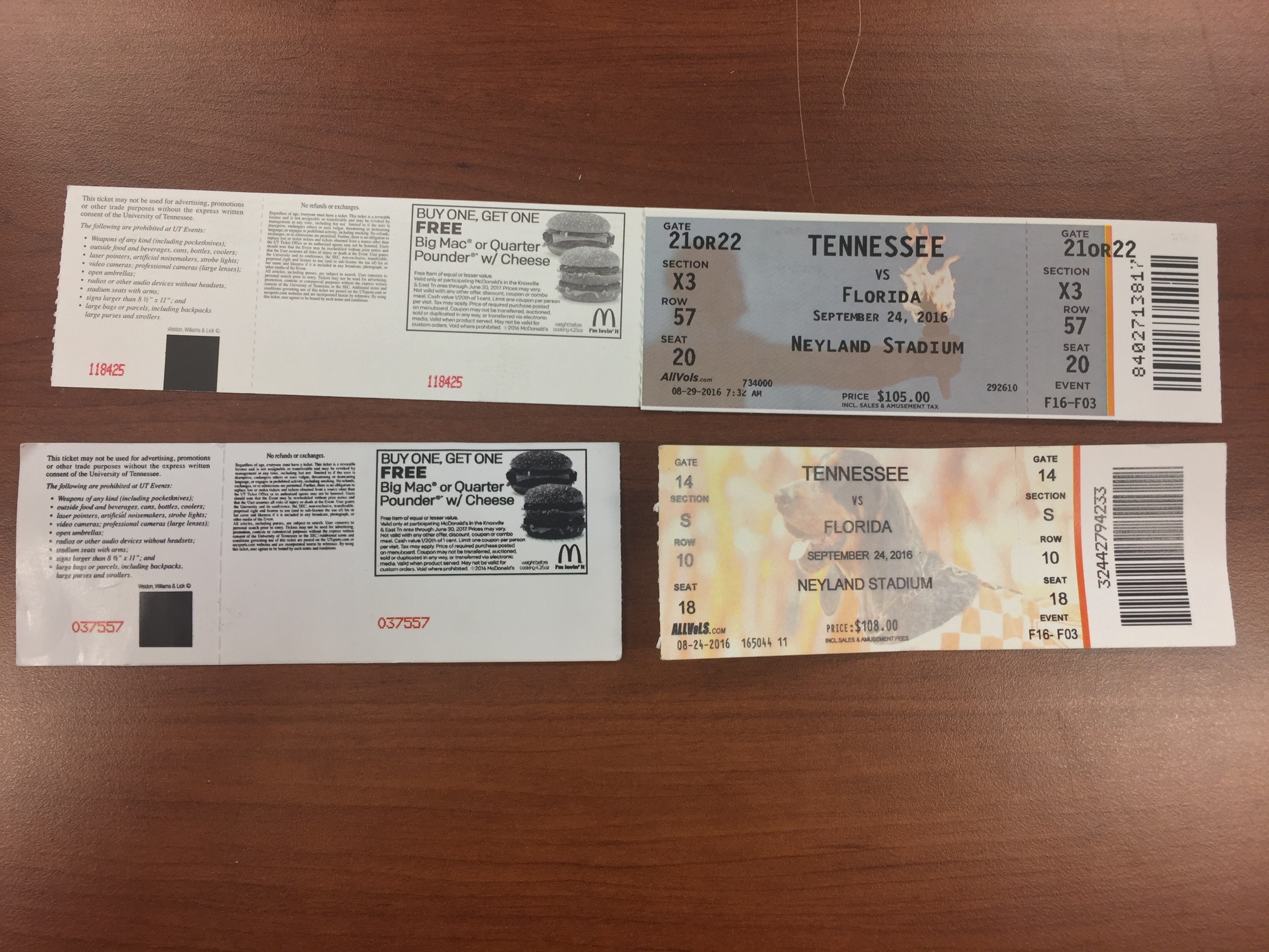 UTPD: Watch out for fake Vol football tickets 